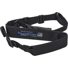 Blue Force Gear BLFVCAS-200-OA-BK Vickers 2-Point Padded Combat Sling, Black