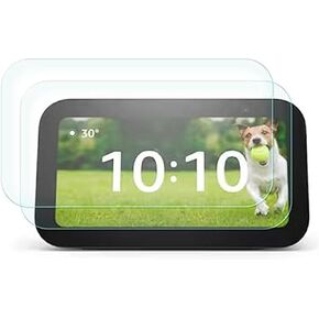 [2 Pack] For Echo Show5 3rd Gen Screen Protector Tempered Glass, [9H Hardness] [99.99% HD Clear] Echo Show 5 (3rd Gen) Generation 2023 Protector Film
