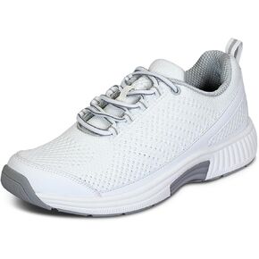Orthofeet Women's Coral Sneaker, Gray, 10