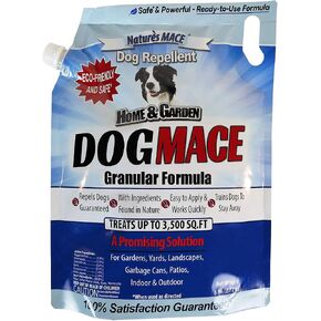 Nature's MACE Dog Repellent, 2.5 Granular, for Lawn, Yard, Garden, & Plants, Outdoor No-Dig, Dog Repellent and Training Tool, Dog Repellent for Yard, Dog Digging Repellent, Treats 1,400 Sq. Ft. in Saudi Arabia