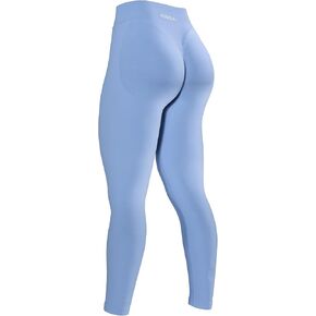 AUROLA Influence Workout Leggings for Women,New Scrunch Mid Rise Yoga Pants, Tummy Control Seamless Leggings