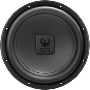 Phoenix Gold RX2 12"" 200W Single 4-Ohm Subwoofer, Black