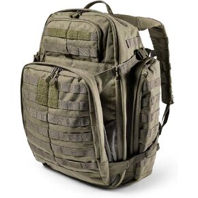 5.11 Tactical Backpack, RUSH 72 2.0 Military Survival Molle Back Pack with Laptop Compartment, Large, 55L, Style 56565ABR