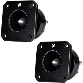 KICKER 1.5" 100 Watt Peak Power Horn-Loaded Aluminum Diaphragm PA Style Bullet Tweeter (Pair)