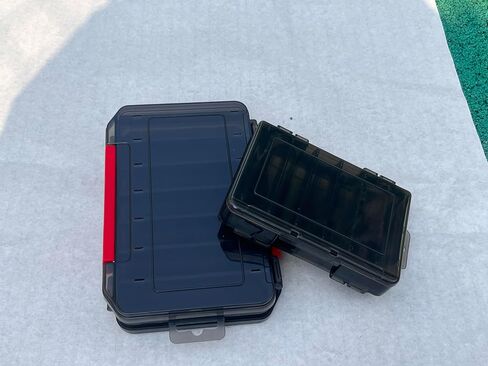Lure Box for Fishing，Fishing Tackle Box(Black, L) in Saudi Arabia