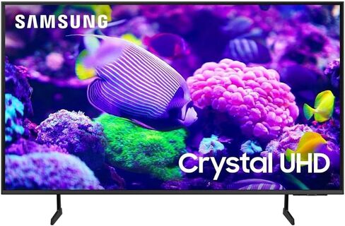 سامسونج 55 بوصة فئة كريستال UHD 4K (2160p) DU7200D LED تلفزيون ذكي واي فاي، PurColor، Motion Xcelerator، V-Chip، متوافق مع Alexa و Google Assistant UN55DU7200DXZA (متجدد) in Saudi Arabia