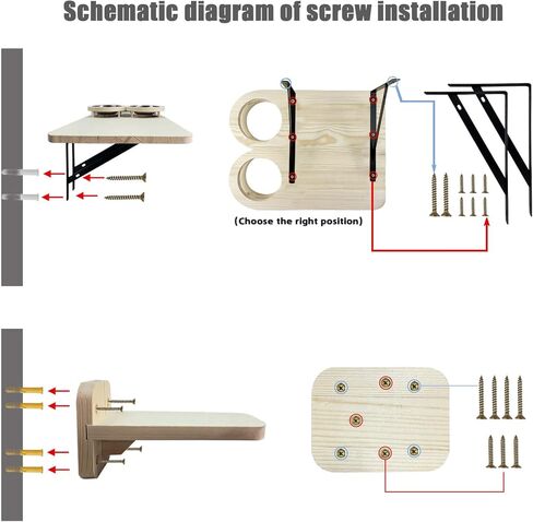 أرجوحة القطط، أرفف حائط للقطط مع 3 خطوات ورفين لطعام القطط، أرفف للقطط مثبتة على الحائط، عمود خدش للقطط، أرفف للقطط مع غطاء قطيفة ومجاثم لرف تسلق القطط على الحائط in Kuwait