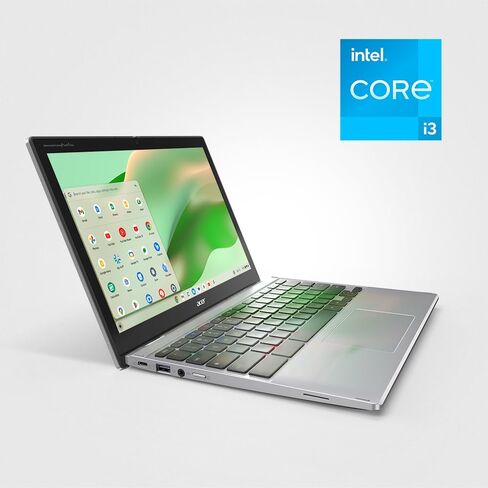 acer Chromebook Spin 312 CP312-1HN-34Z7 Convertible Laptop | Intel Core i3-N305 | 12.2" WUXGA IPS Corning Gorilla Glass Touch Display | 8GB LPDDR5 | 128GB eMMC | Wi-Fi 6E | Full HD Webcam | Chrome OS in Saudi Arabia
