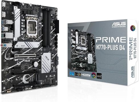ASUS Prime H770-PLUS D4 (Socket 1700/H770/DDR4) in Saudi Arabia