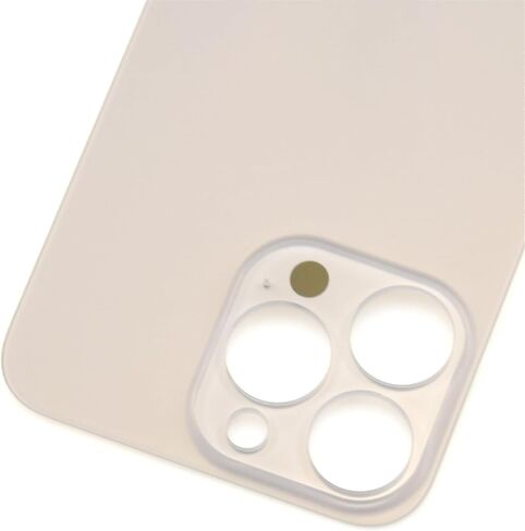 Back Glass for iPhone 13 Pro A2638 A2483 A2636 Replacement with Pre cut Adhesive - 6.1" Gold in Saudi Arabia