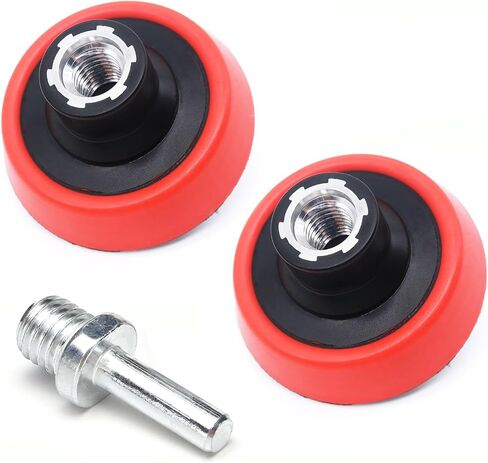 منصات دعم هوك وحلقة 4 بوصة منصات ساندر مدارية الملمع الداعم مع 5/8 "-11 محول الحفر 2-Pcs in Kuwait