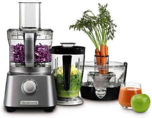 مطبخ مركزي من Cuisinart CFP-800 مع خلاط وعصارة ومحضر طعام (ذهبي) in Kuwait