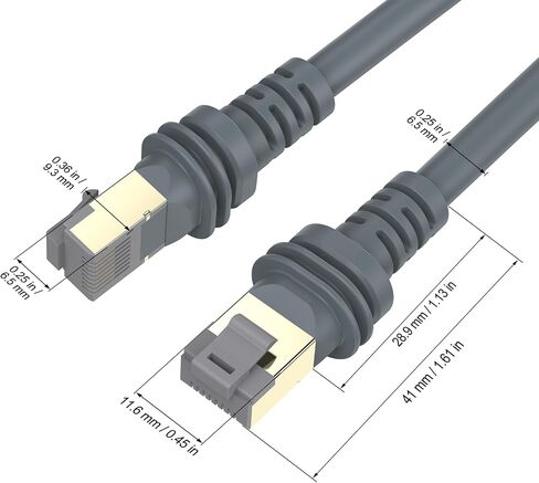 Starlink Gen 3 Cable for Starlink V3 Standard Kit, Replacement Extension Cable Waterproof Outdoor (30FT) in Saudi Arabia
