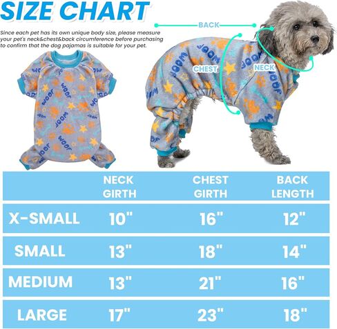 Dog Pajamas for Small Dogs, Winter Warm Dog Pjs Clothes Dog Apparel for Cold Weather, Fleece Cute Paw Pattern Pet Onesies Jumpsuit for Dogs Puppy Cats Indoor Outdoor in Saudi Arabia