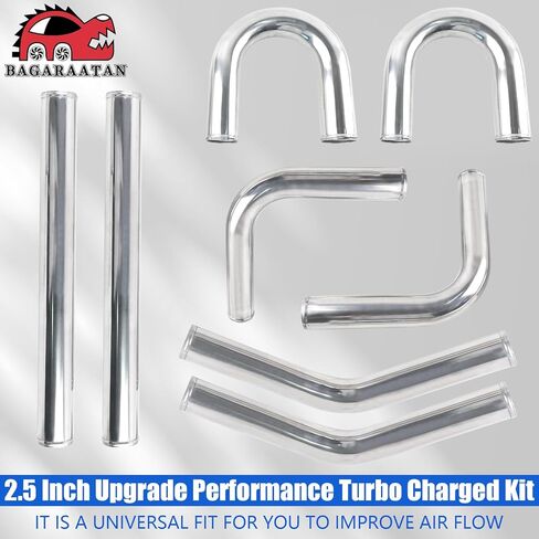 مجموعة أنابيب على شكل حرف U من الألومنيوم ذات المبرد الداخلي مقاس 3 بوصات مع قارنة توصيل ومشابك على شكل حرف T in Kuwait