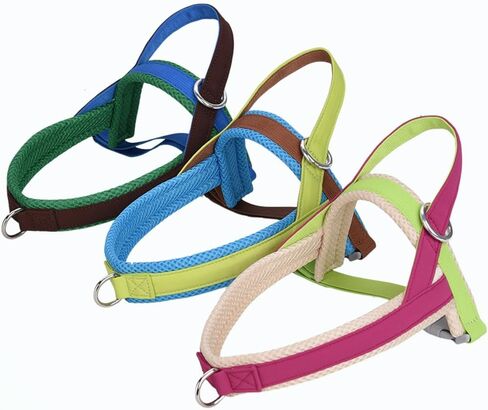 سرج رياضي، سرج Easywalk بدون سحب للكلاب الصغيرة والمتوسطة، يمنع الحيوانات الأليفة من السحب والاختناق، سرج قابل للتعديل وناعم ومريح (أرجواني) in Kuwait