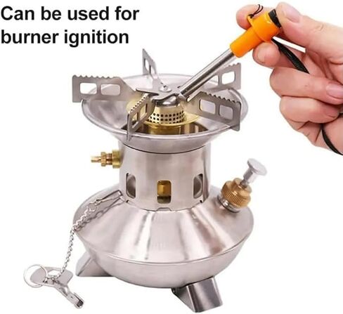 Piezo Ignitor for Canister Stoves, Piezo Ignitor for Camping/Backping stoves, Orange in Saudi Arabia