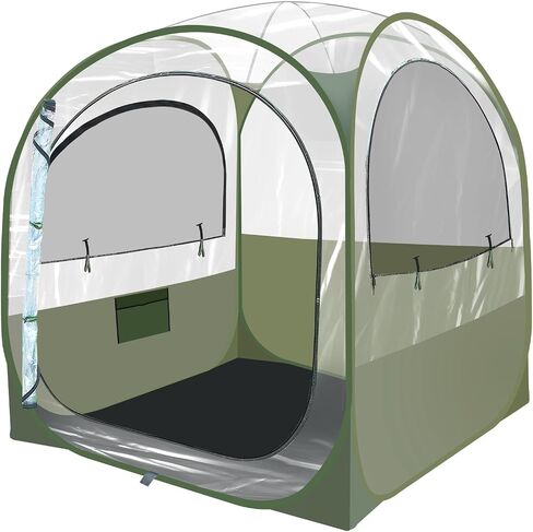 Transparent Popup Tent - Weatherproof Outdoor Clear Dome with Removable Windows | Perfect for Garden Parties, Stargazing, and Cozy Outdoor Lounging in Saudi Arabia