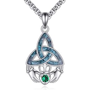 قلادة على شكل قرن إيطالي من الفضة الإسترليني على شكل قرن إيطالي على شكل قرن فيروزي قلادة على شكل قرن إيطالي هدايا مجوهرات للرجال والنساء in Kuwait