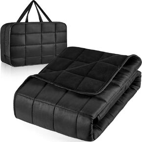 بطانية Odoland Outdoor Stadium، بطانية تخييم مقاومة للماء، سميكة للغاية يمكن ارتداؤها مع الصوف وحقيبة محمولة للطقس البارد، النزهات، السفر، الرياضة، قابلة للغسل في الغسالة 80 بوصة × 56 بوصة in Kuwait