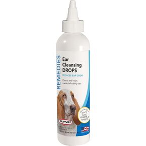 Durvet 011-51118 Naturals Ear Cleansing Drops, 8 Ounce