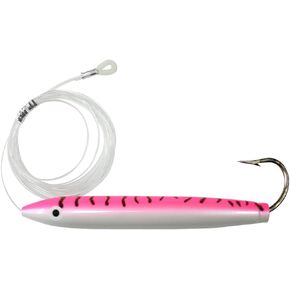 SEASKY 1pc/Bag Mono Leader MUSTAD Hook 6" Rigged Cedar Plugs