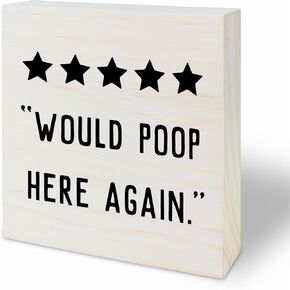 5'x 5" Wooden Block Sign - Everything Is Figureoutable - Minimalist Office Decor Wood Plaque, Wood Block Plaque Box, Home & Living Room Shelf Table Decor - B10 in Kuwait