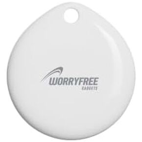 MFi Certified Wireless Anti-Loss Device, Waterproof Tracker with Replaceable Battery for iPhone (3Pcs-BLK-WHT-BLU)