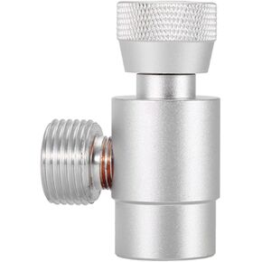 Refrigerator Purifier,CO2 Filling Cylinder Refill Adapter Connector Kit for SodaStream (Black)