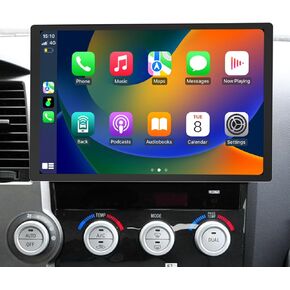 𝟮𝟬𝟮𝟰 𝗡𝗲𝘄 13.1 Inch Car Stereo for Jeep Renegade 2015-2018 [2K Large Full Touch Screen], [6G RAM+128GB ROM] Replacement with GPS Navigation, Carplay & Andriod Auto
