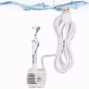 Mini , USB Mini Submersible Quiet DC Aquarium Micro for Fish Resin Fountain Micro Submersible Pumps