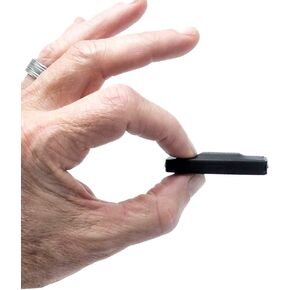 Small Mini Voice Activated Audio Recorder Long 94 Hour Storage Capacity (8GB) | 20 Hour Battery |Date & Time Stamp | Easy to Use | Crystal Clear Digital Recording | Built in Magnet