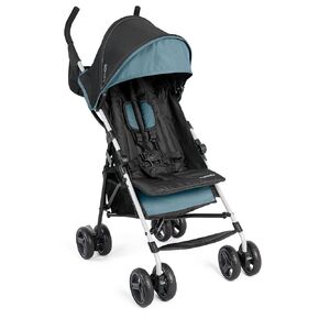 Summer by Ingenuity 3D Mini Convenience Stroller – Lightweight Stroller, Compact Fold, Multi-Position Recline, Canopy with Pop Out Sun Visor and More – Umbrella Stroller for Travel, Dusty Rose Pink