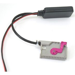 Bluetooth Adapter Audio Aux Input Cable Compatible with Audi RNS-E Navigation Plus A8 TT R8 A3 A4 A6 32-pin