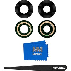 MMOBIEL Back Rear Camera Glass Lens Replacement Compatible with Xiaomi 13T / 13T Pro - Pre-Installed Adhesive, Tweezer and Cloth