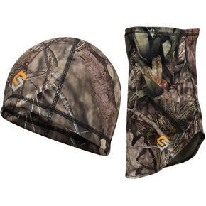 ScentLok Lightweight Camo Beanie & Gaiter Combo - Whitetail Hunting Gear