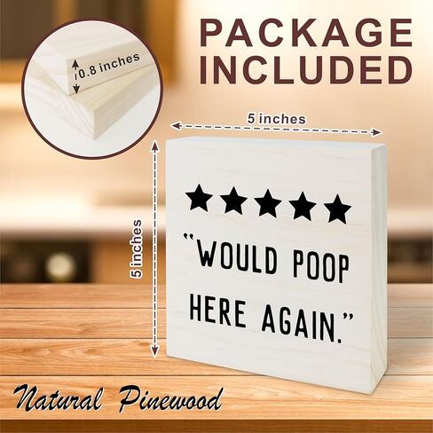 لافتة مكعبات خشبية مقاس 12.7 سم × 12.7 سم - كل شيء يمكن تصوره - لوحة خشبية لديكور المكتب البسيط، صندوق لوحة خشبية، ديكور طاولة رف المنزل وغرفة المعيشة - B10 in Kuwait