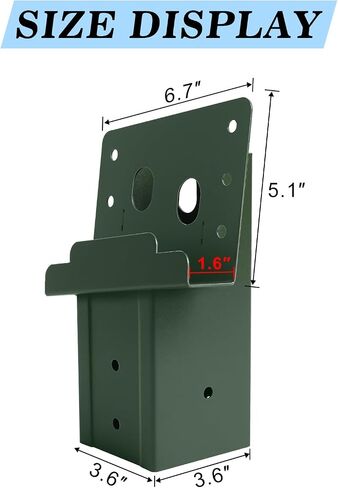في الهواء الطلق 4 "× 4" دعامات زاوية مركبة، بين قوسين حامل الغزلان لحامل الغزلان، ستائر الصيد وبيوت الأشجار in Saudi Arabia
