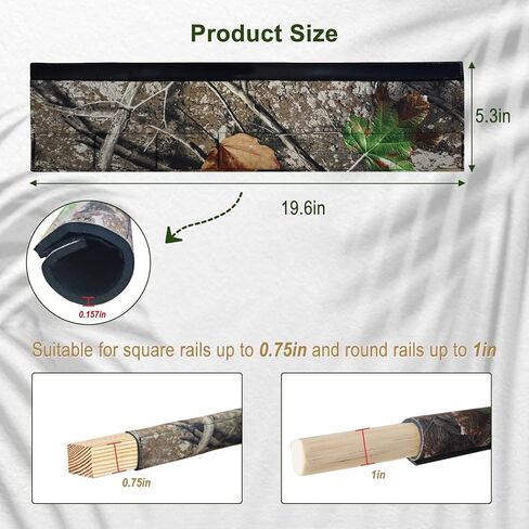 منصات السكك الحديدية حامل الشجرة: منصات السكك الحديدية المموهة الخشبية المقاومة للماء - أغطية السكك الحديدية لحامل الشجرة لسلم Treestand وتسلق حامل ثلاثي القوائم للغزلان in Kuwait