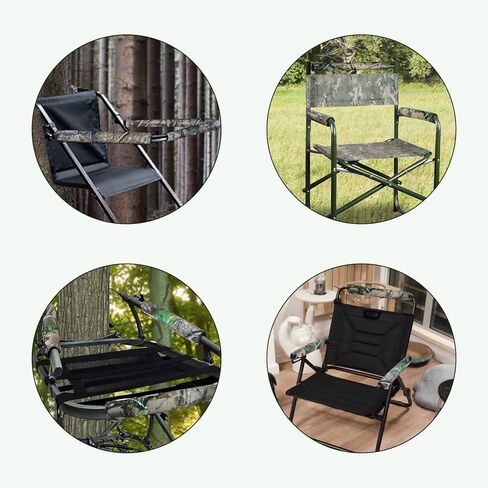 منصات السكك الحديدية حامل الشجرة: منصات السكك الحديدية المموهة الخشبية المقاومة للماء - أغطية السكك الحديدية لحامل الشجرة لسلم Treestand وتسلق حامل ثلاثي القوائم للغزلان in Kuwait