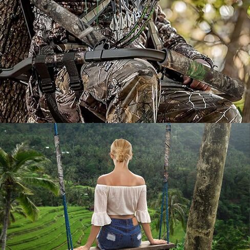 منصات السكك الحديدية حامل الشجرة: منصات السكك الحديدية المموهة الخشبية المقاومة للماء - أغطية السكك الحديدية لحامل الشجرة لسلم Treestand وتسلق حامل ثلاثي القوائم للغزلان in Kuwait