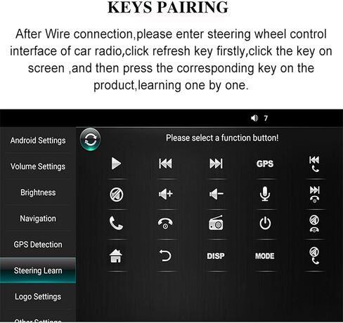 دعم زر التحكم عن بعد لعجلة القيادة العالمية لنظام Android Wince المتصل بنظام تحديد المواقع والملاحة ومشغل الوسائط المتعددة والتحكم في موسيقى راديو DVD in Saudi Arabia
