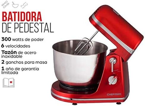 Chefman RJ32-B Legacy Series Power Stand Mixer, Black in Kuwait
