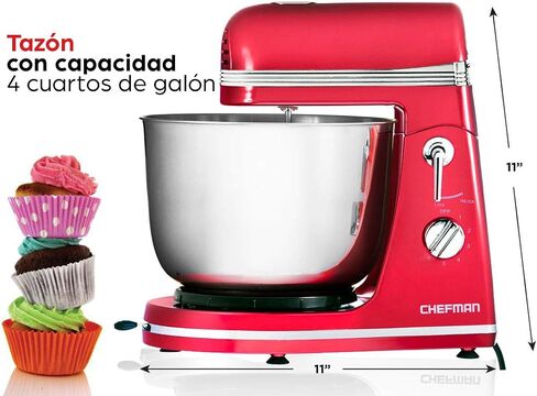 Chefman RJ32-B Legacy Series Power Stand Mixer, Black in Kuwait