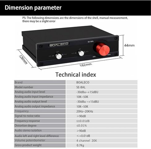 HiFi 2-IN-2-OUT XLR Balanced/RCA Converter Audio Selector Splitter Box Fully Balanced Passive Preamp XLR to RCA Switch with Volume Controller, Black in Saudi Arabia