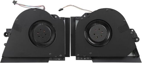 New CPU+GPU Cooling Fan Replacement for ASUS ROG Zephyrus GX701 GX701G GX701L GX701LX GX701LXS GX701LWS DFSCK2211518E FMD5 13NR03Q0T01111 DFSCK22105182G FMAH 13NR03Q0T02012 DC12V in Saudi Arabia