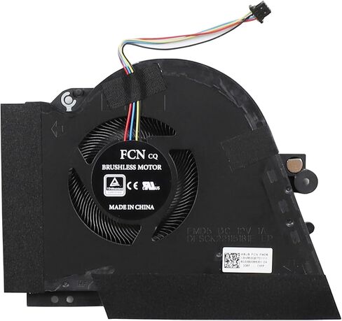 New CPU+GPU Cooling Fan Replacement for ASUS ROG Zephyrus GX701 GX701G GX701L GX701LX GX701LXS GX701LWS DFSCK2211518E FMD5 13NR03Q0T01111 DFSCK22105182G FMAH 13NR03Q0T02012 DC12V in Saudi Arabia