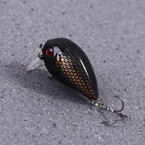 Jerkbait العائمة الطعم الثابت 8PCS البلاستيك Crankbait محاكاة الصيد السحر الصيد الطعم مع هوك العائمة الطعم الثابت المتذبذب إغراء صيد السمك in Saudi Arabia