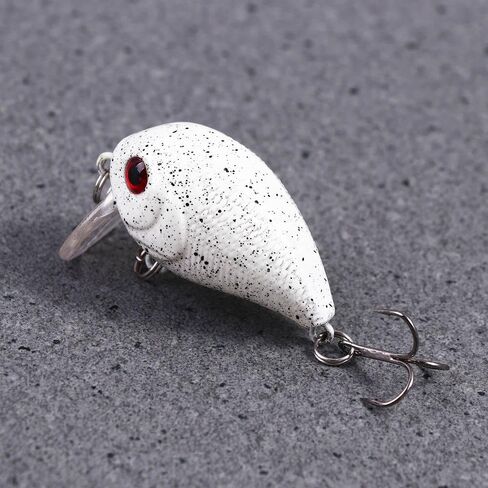 Jerkbait العائمة الطعم الثابت 8PCS البلاستيك Crankbait محاكاة الصيد السحر الصيد الطعم مع هوك العائمة الطعم الثابت المتذبذب إغراء صيد السمك in Saudi Arabia