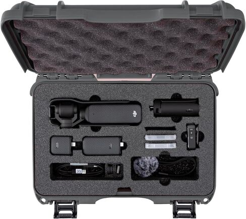 Nanuk Case 909 w/foam (C1915) for DJI Osmo Pocket 3 - Black in Saudi Arabia